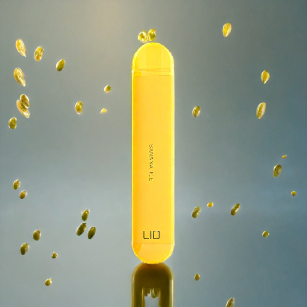 LIO NANO X 600パフ バナナアイス ジャパン まとめ買い 500mAh 2ML