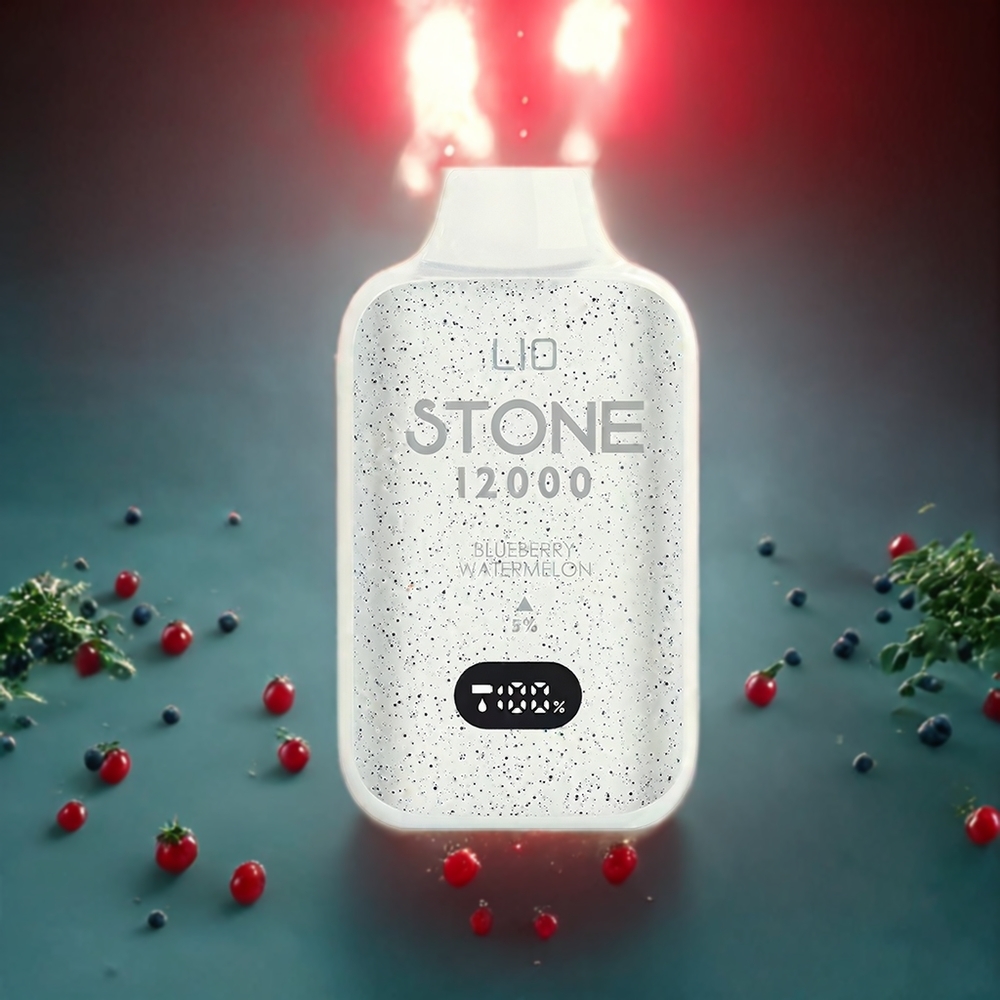 LIO Stone 12000パフ ブルーベリーウォーターメロン ジャパン まとめ買い 18ML 50mg