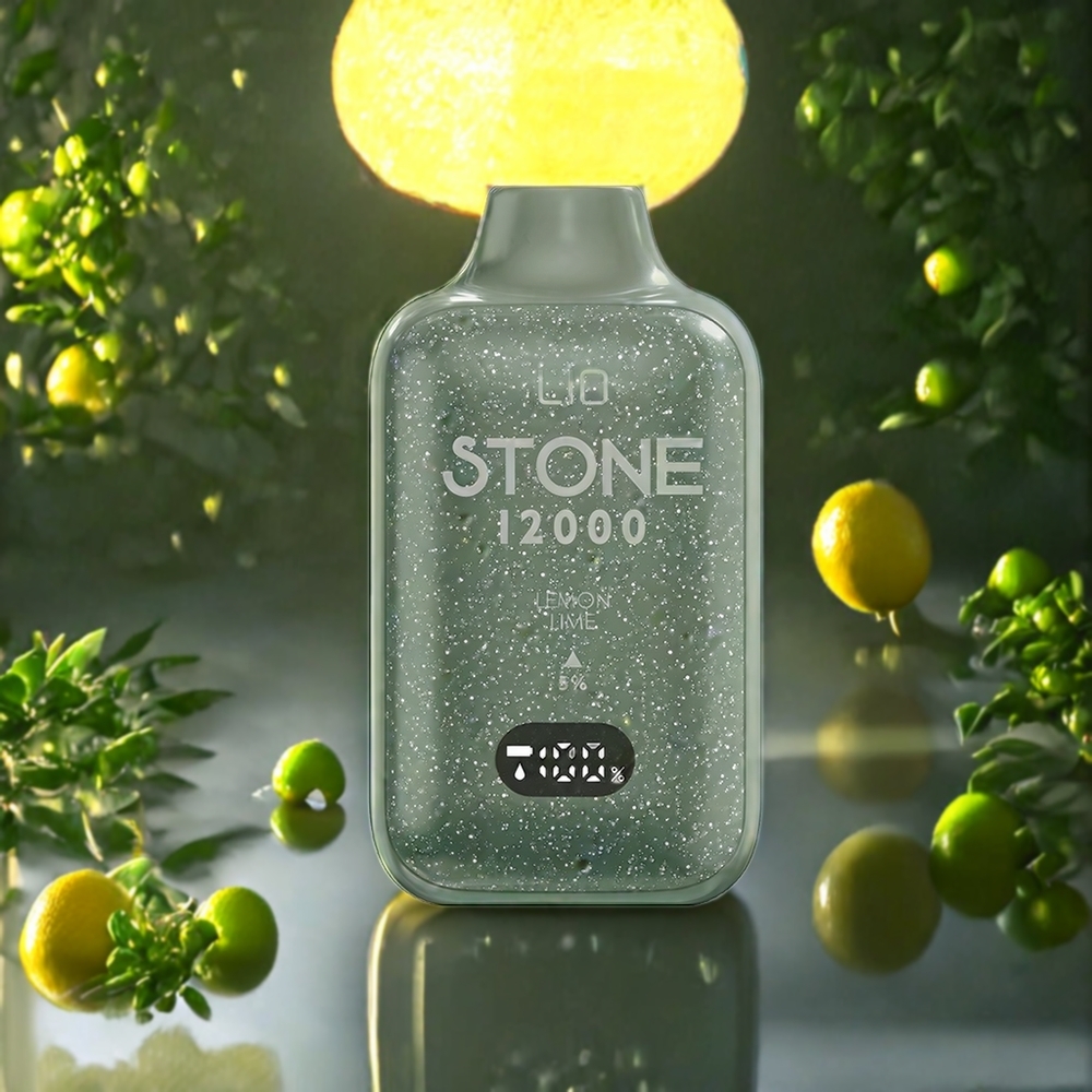 LIO Stone 12000パフ レモンライム ジャパン まとめ買い 18ML 550mAh