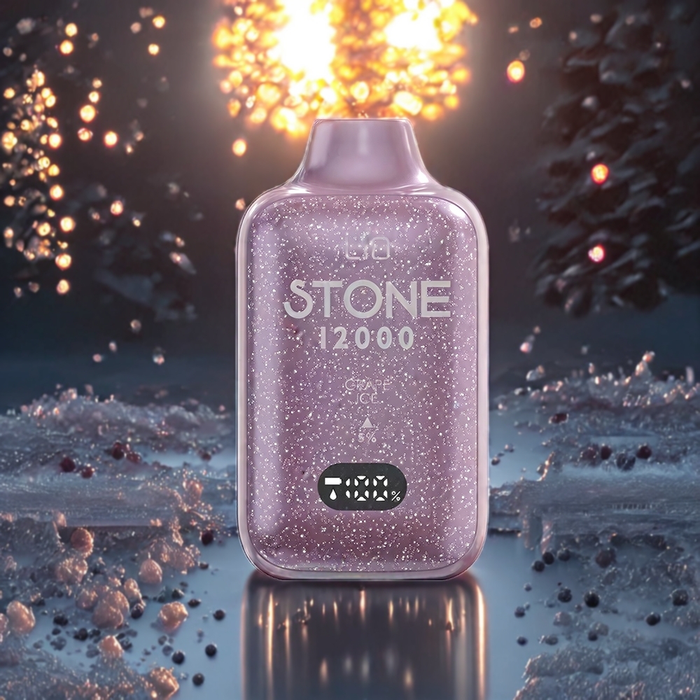 LIO Stone 12000パフ グレープアイス ジャパン まとめ買い 550mAh 18ML 30mg/50mg