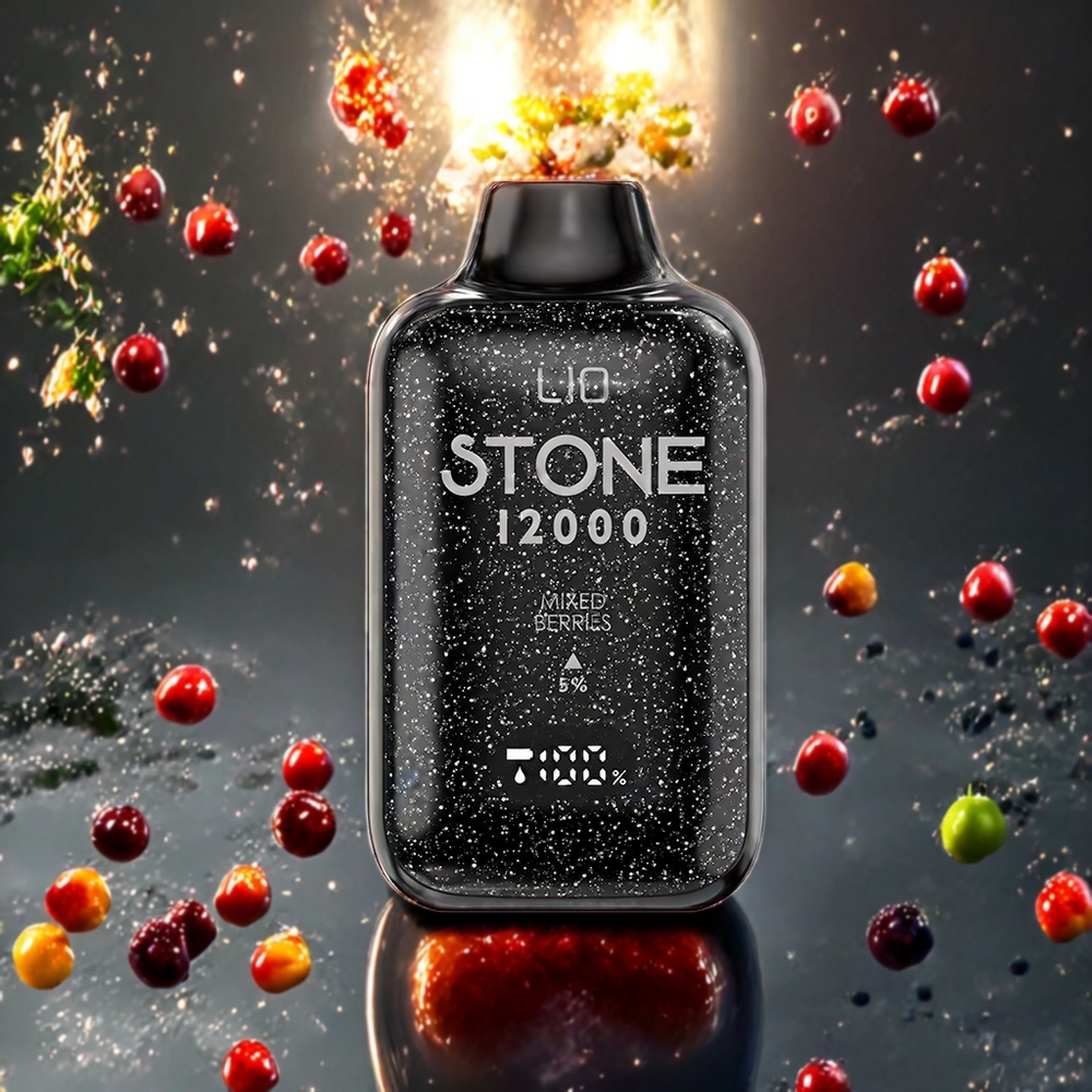 LIO Stone 12000パフ ミックスベリー ジャパン まとめ買い 550mAh 18ML 30mg/50mg