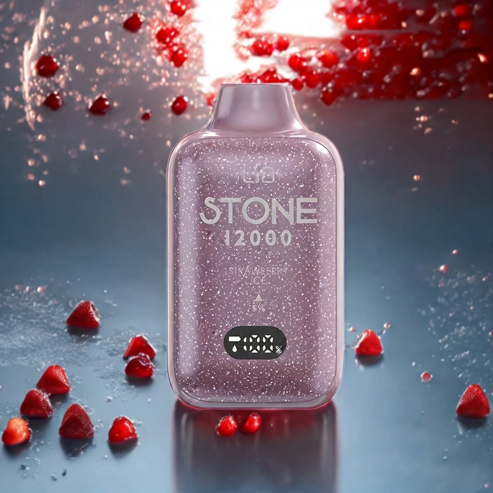 LIO Stone 12000パフ ストロベリーアイス ジャパン まとめ買い 550mAh 18ML 30mg/50mg