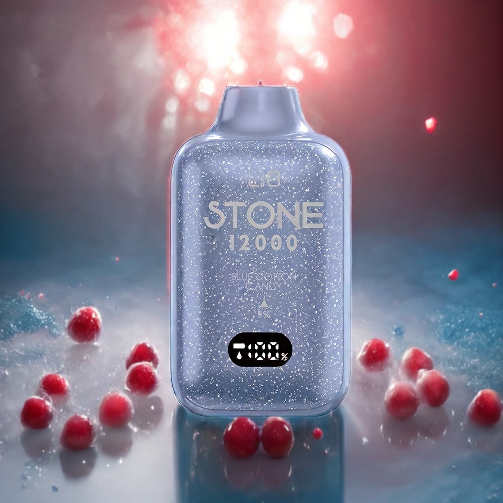 LIO Stone 12000パフ ブルーコットンキャンディ 550mAh 18ML ジャパン まとめ買い