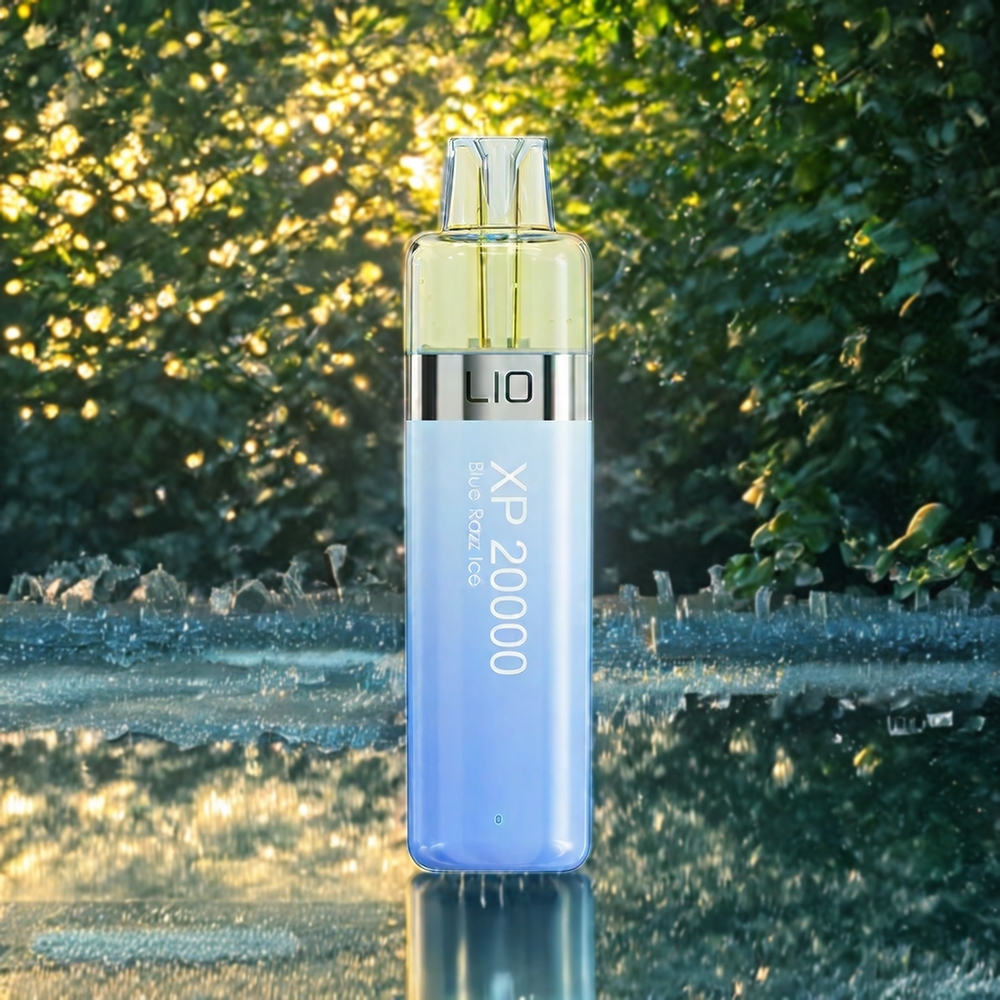 LIO XP 20000パフ ブルーレズアイス ジャパン まとめ買い 12ML 50mg 900mAh TYPE-C