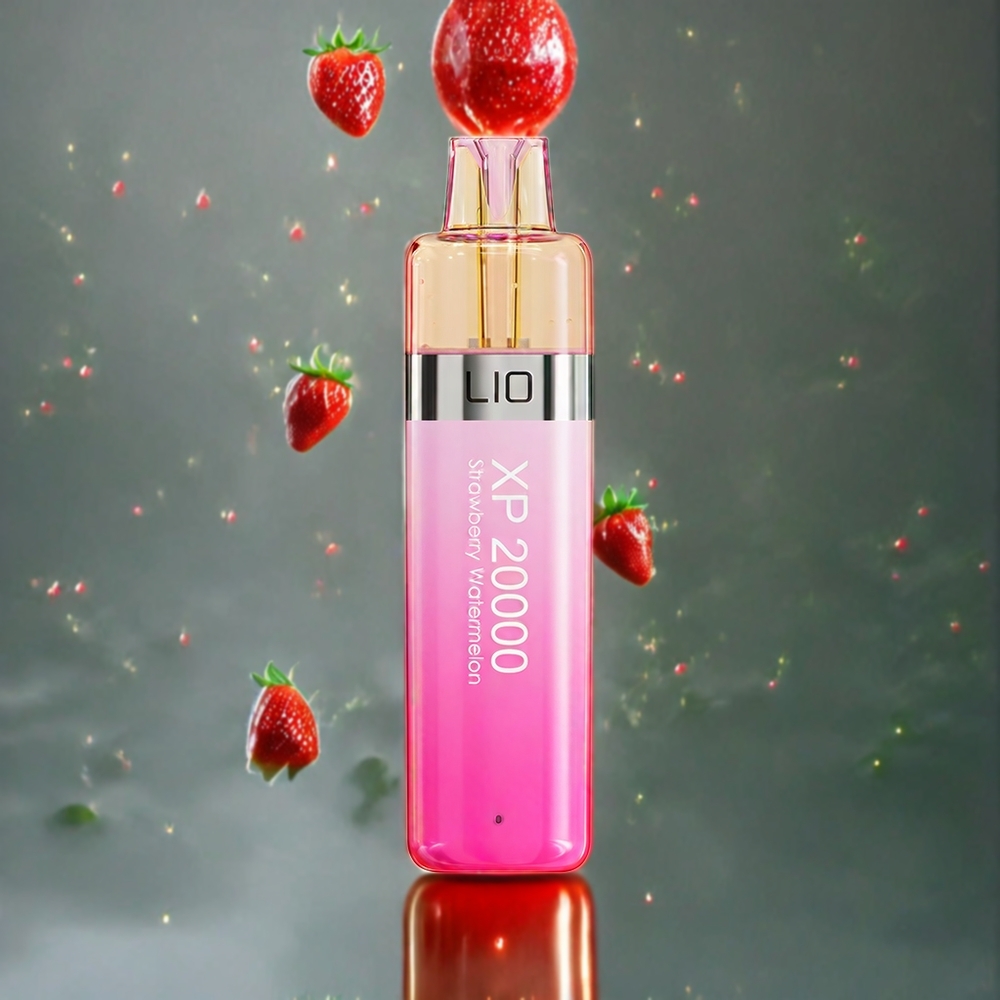 LIO XP 20000パフ ストロベリーウォーターメロン ジャパン まとめ買い 12ML 50mg 900mAh TYPE-C