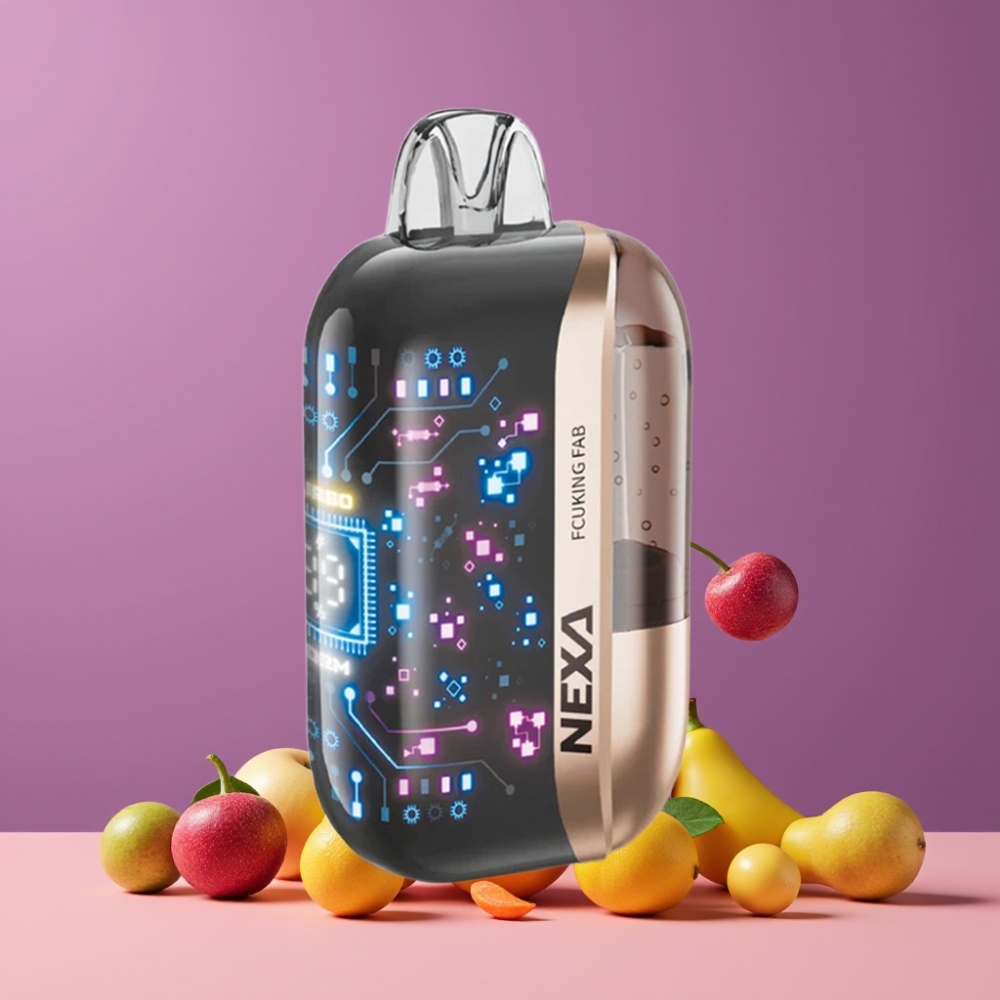 NEXA Ultra 50000パフ Fcuking Fab 20ml 800mah 5% 0.9ohm ジャパン まとめ買い
