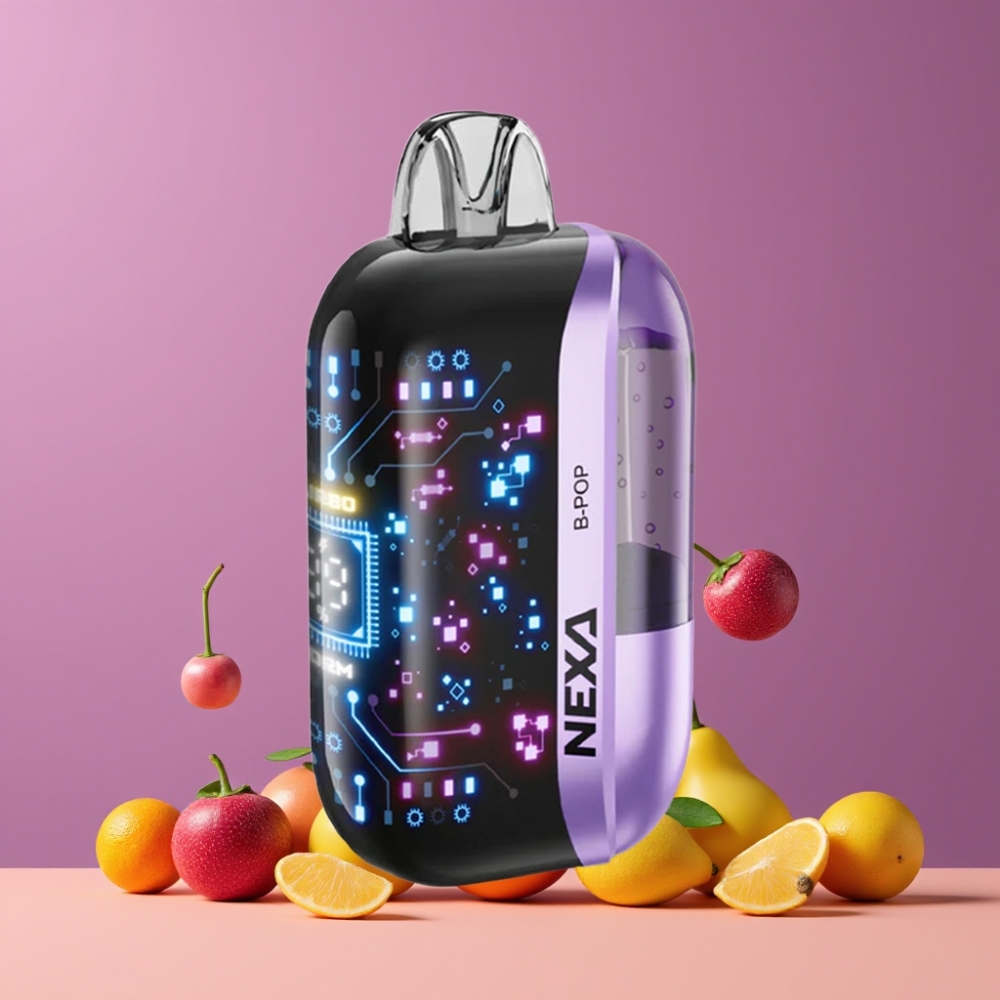 NEXA Ultra 50000 Puffs 20ml 5% ジャパン まとめ買い デュアルメッシュコイル 3D曲面スクリーン Type-C充電