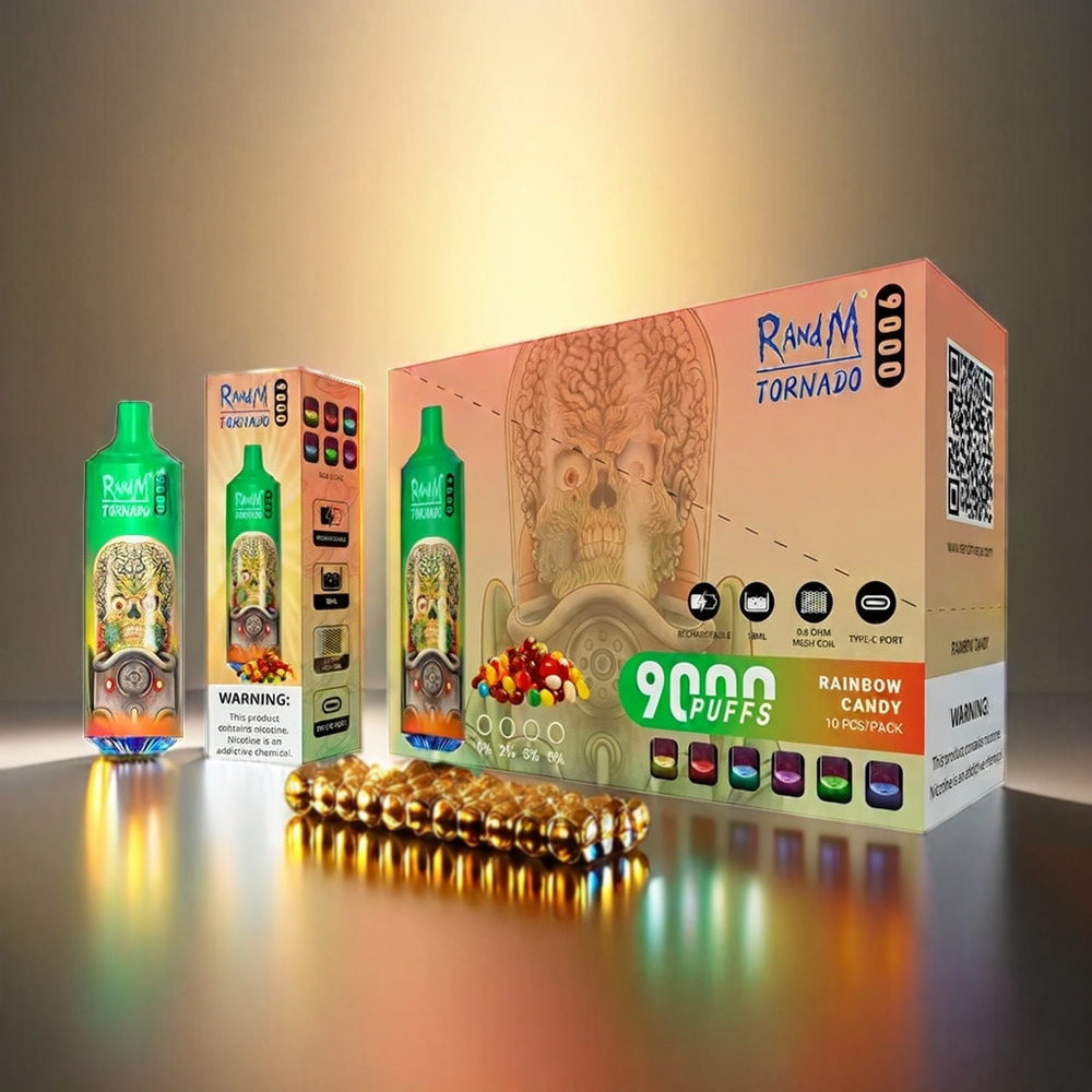 Fumot RandM Tornado 9000 Puffs 18mL RGB ジャパン まとめ買い
