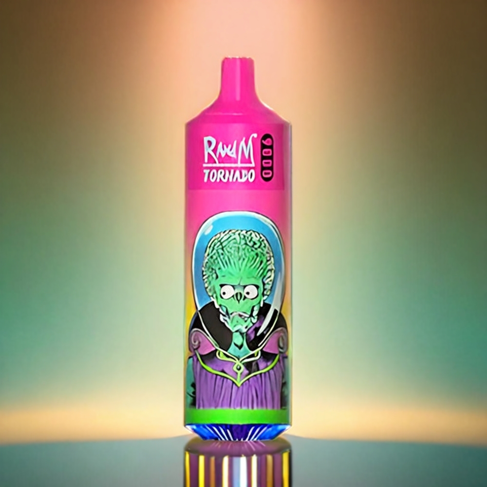 Fumot RandM Tornado 9000 Puffs 850mAh 18mL Mesh スイカバブルガム ジャパン まとめ買い