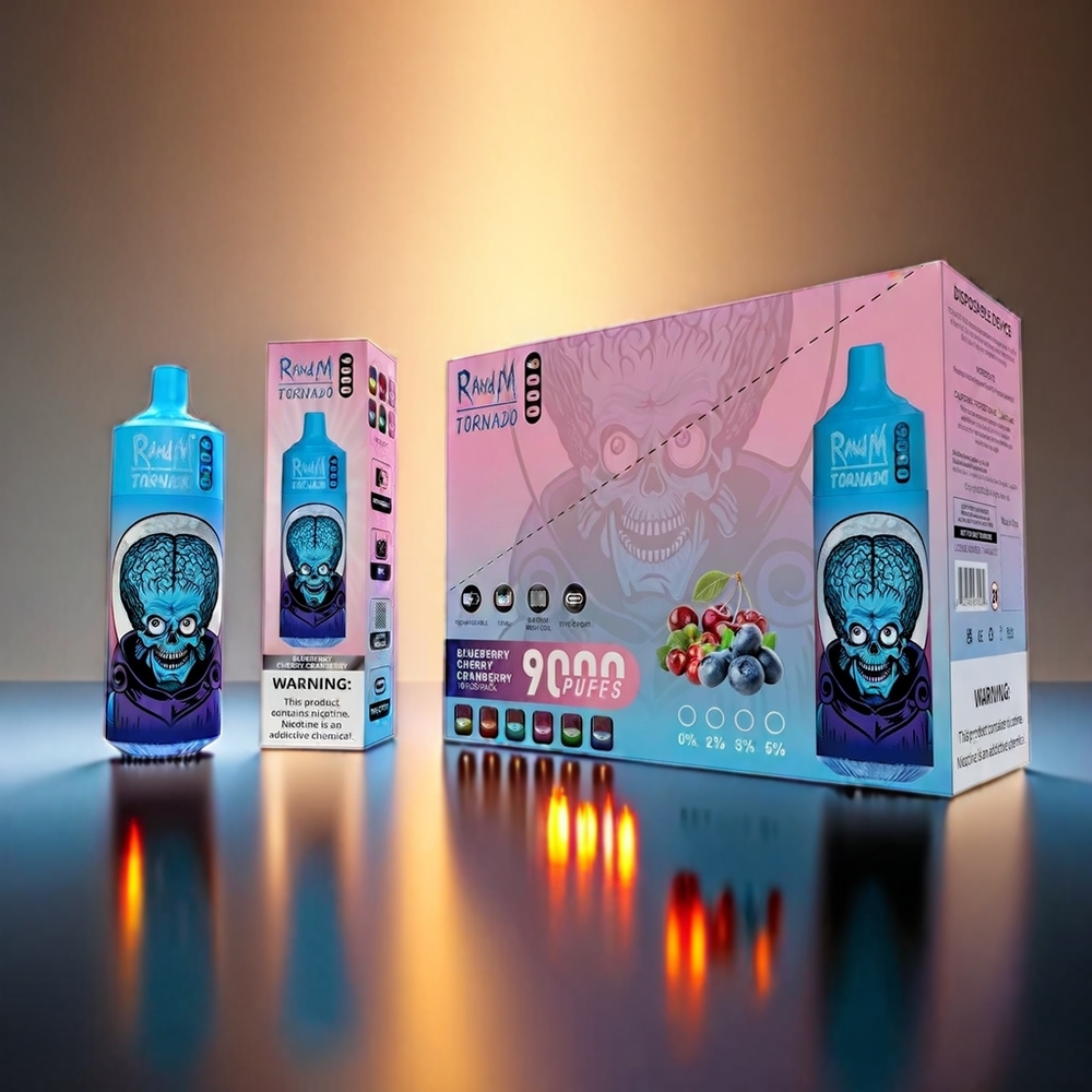 Fumot RandM Tornado 9000 Puffs 850mAh 18mL メッシュコイル ジャパン まとめ買い