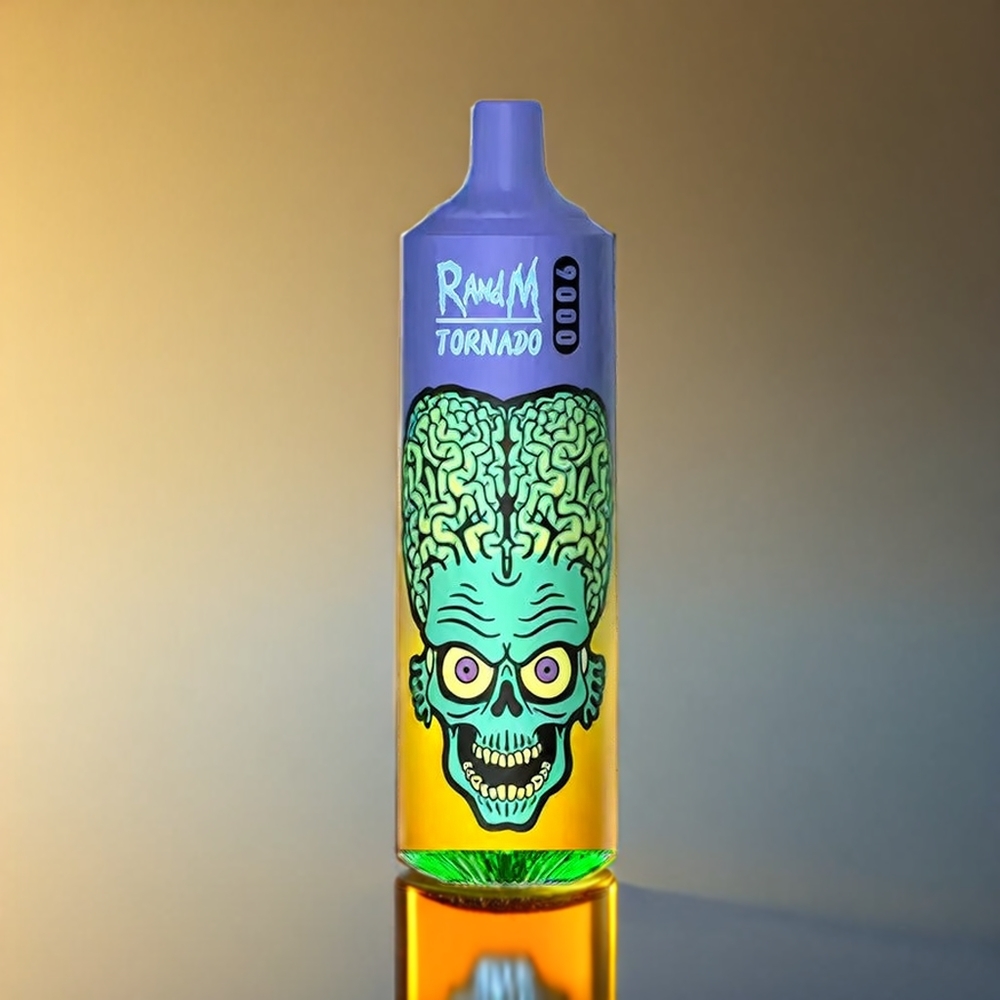 Fumot RandM Tornado 9000 Puffs 850mAh 18mL ストローマンゴ ジャパン まとめ買い