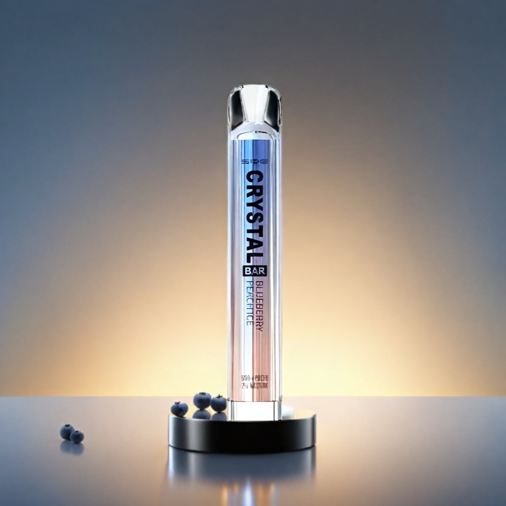 SKE Crystal BAR 500mAh 2.0ml ブルーベリーピーチアイス ジャパン まとめ買い
