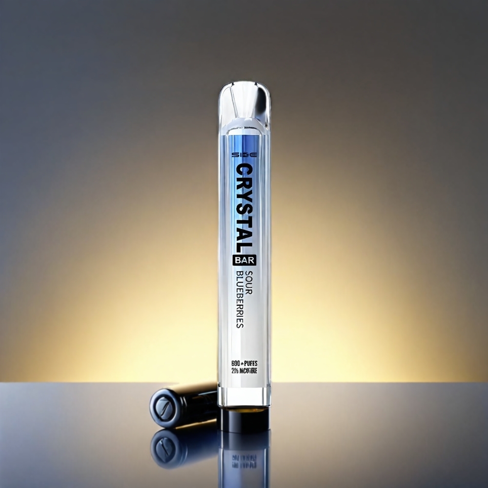 SKE Crystal BAR 500mAh 600 Puffs サワーブルーベリー ジャパン まとめ買い