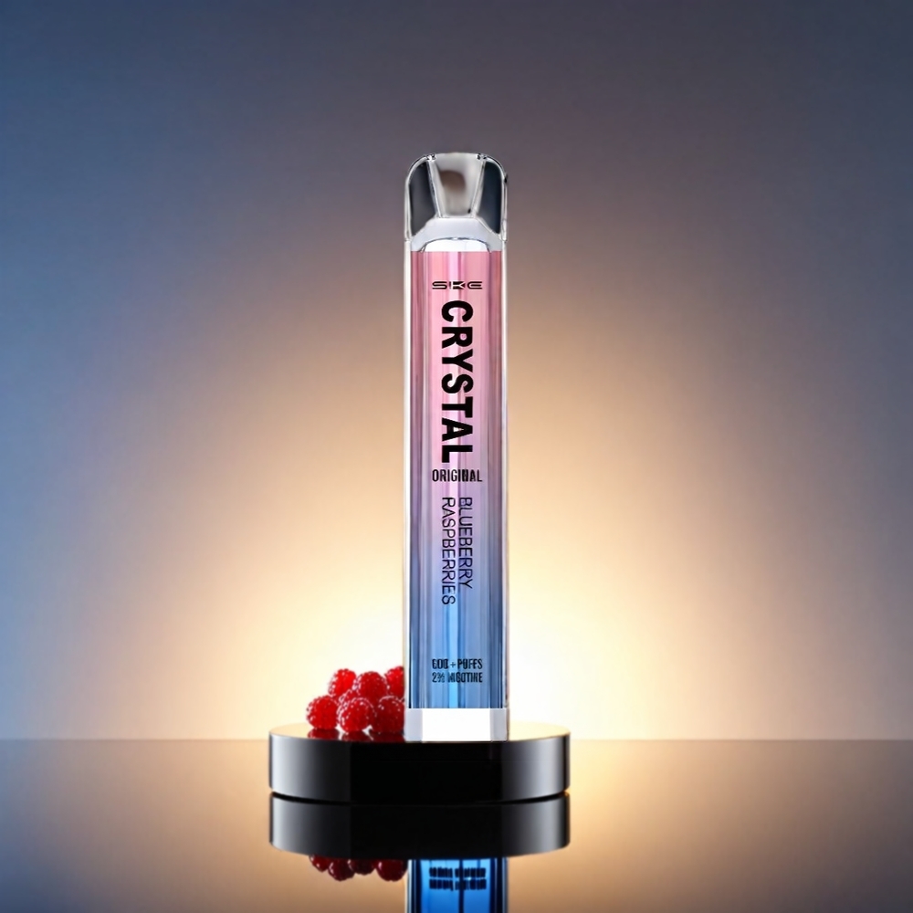 SKE Crystal BAR 600 2.0ml 500mAh ブルーベリーレーズベリー ジャパン まとめ買い