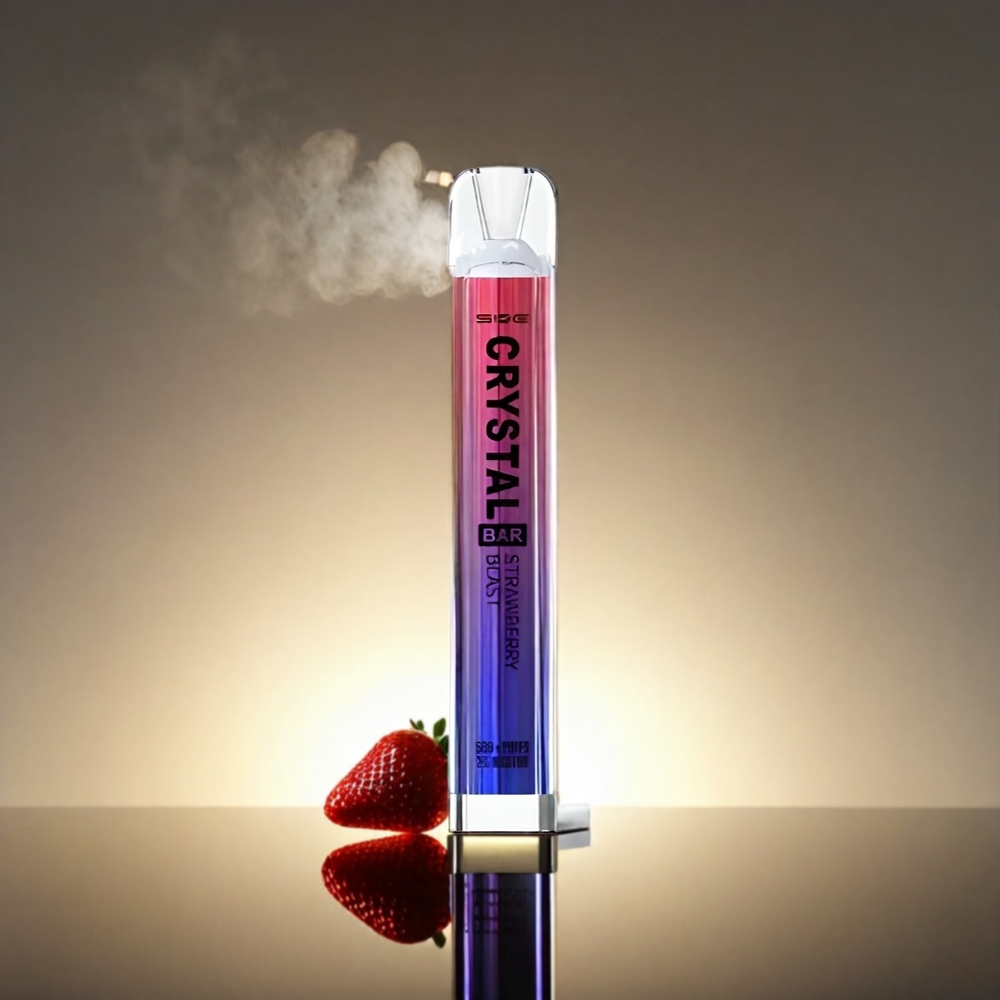 SKE Crystal BAR 600 2.0ml 600 Puffs ストロベリーブラスト ジャパン まとめ買い
