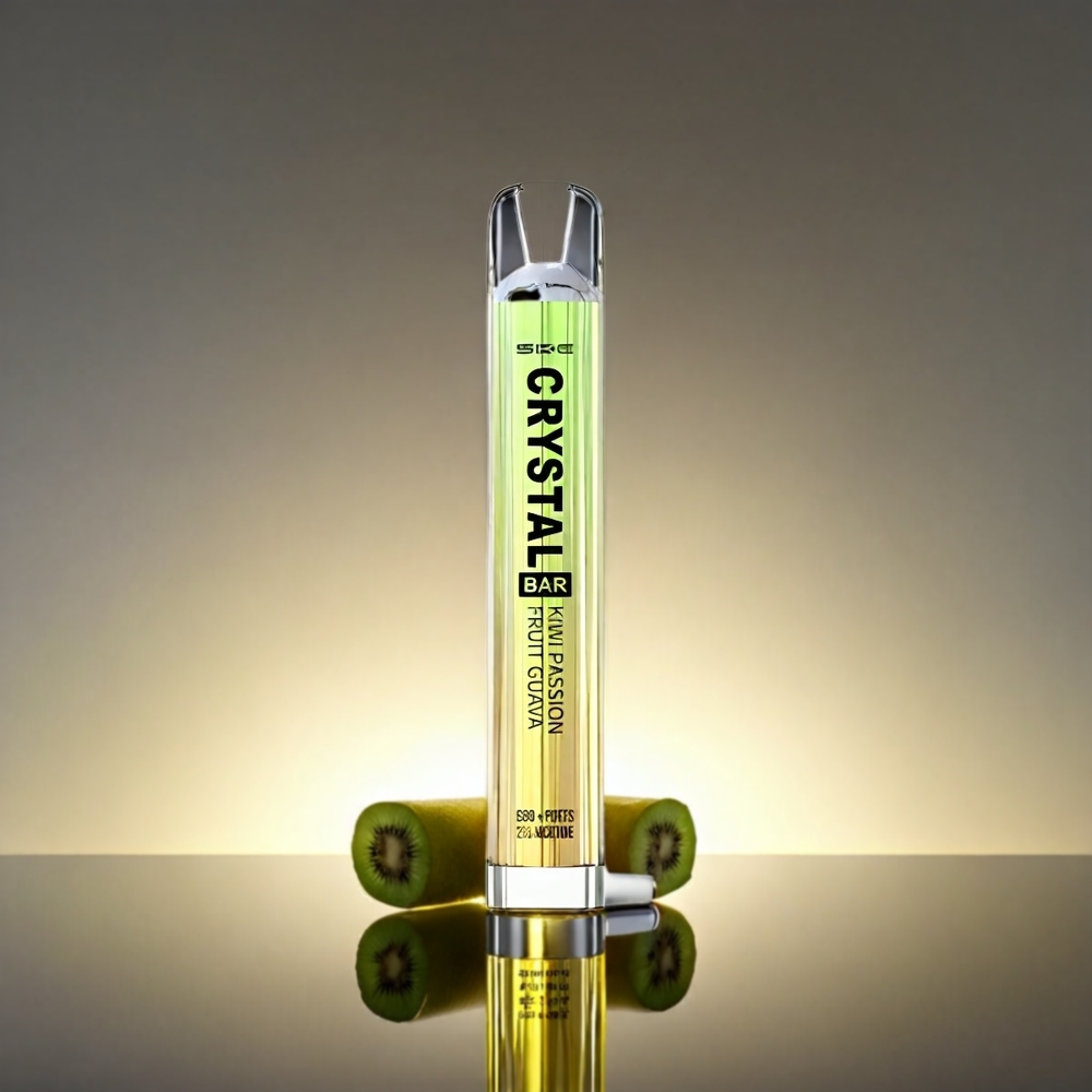 SKE Crystal BAR 600 Puffs 2.0ml Mesh キウイパッショングアバ ジャパン まとめ買い