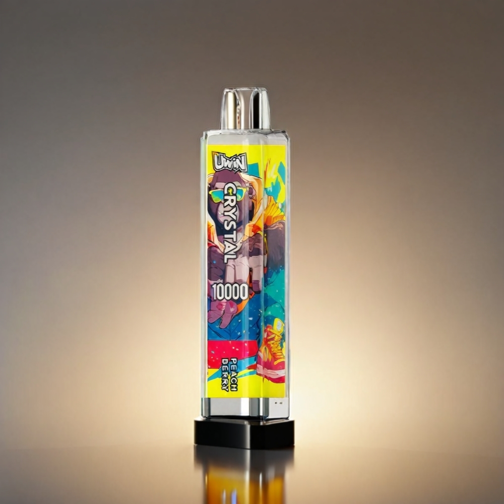 UWIN Crystal RGB 10000パフ 18ml ピーチベリー ジャパン まとめ買い