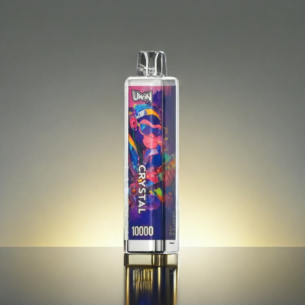 UWIN Crystal RGB 10000 Puffs 18ml 650mAh Type-C バニラアイス ジャパン まとめ買い