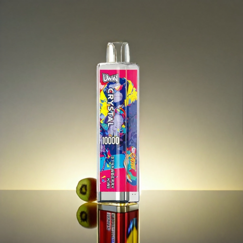 UWIN Crystal RGB 10000 Puffs 18ml Type-C ストロベリーキウイ ジャパン まとめ買い