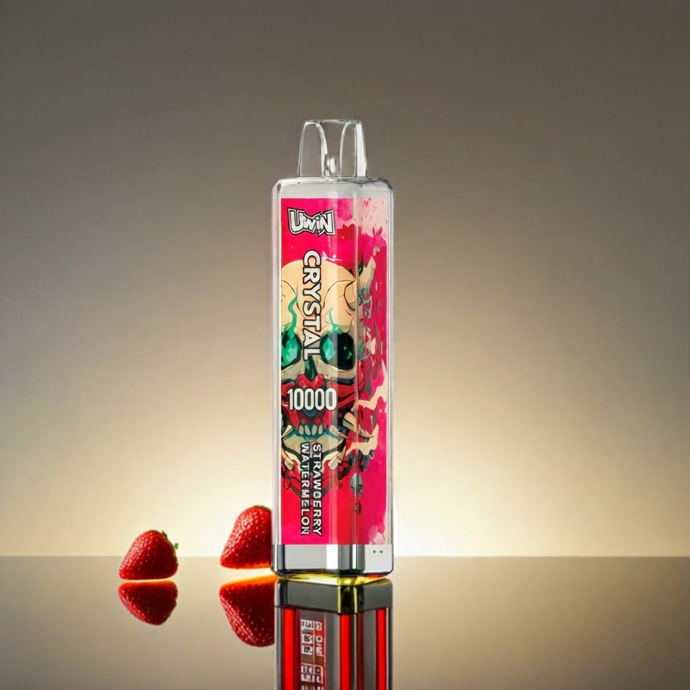 Uwin Crystal RGB 10000 Puffs 18ml 650mAh ストロベリーワーダメロン ジャパン まとめ買い