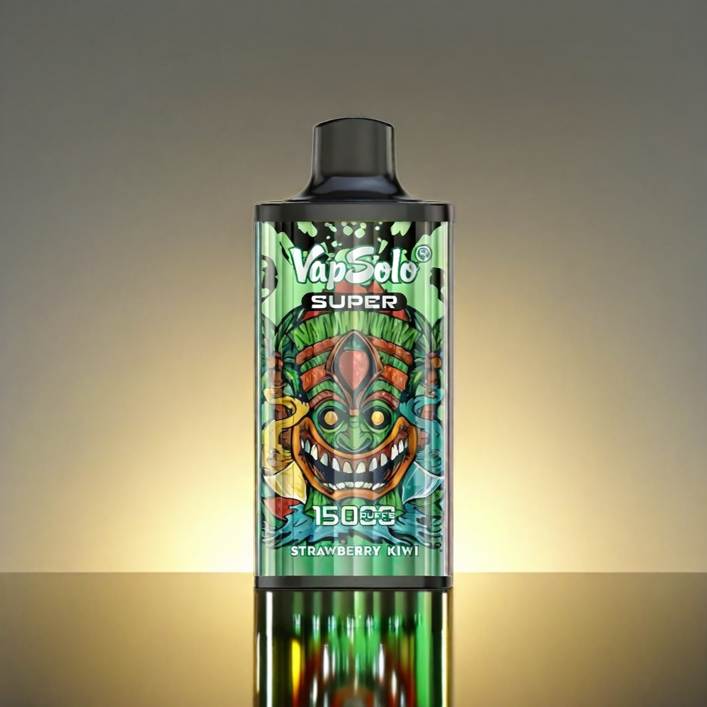 Vapsolo Super 15000パフ 40ml 850mAh ストロベリーキウイ ジャパン まとめ買い