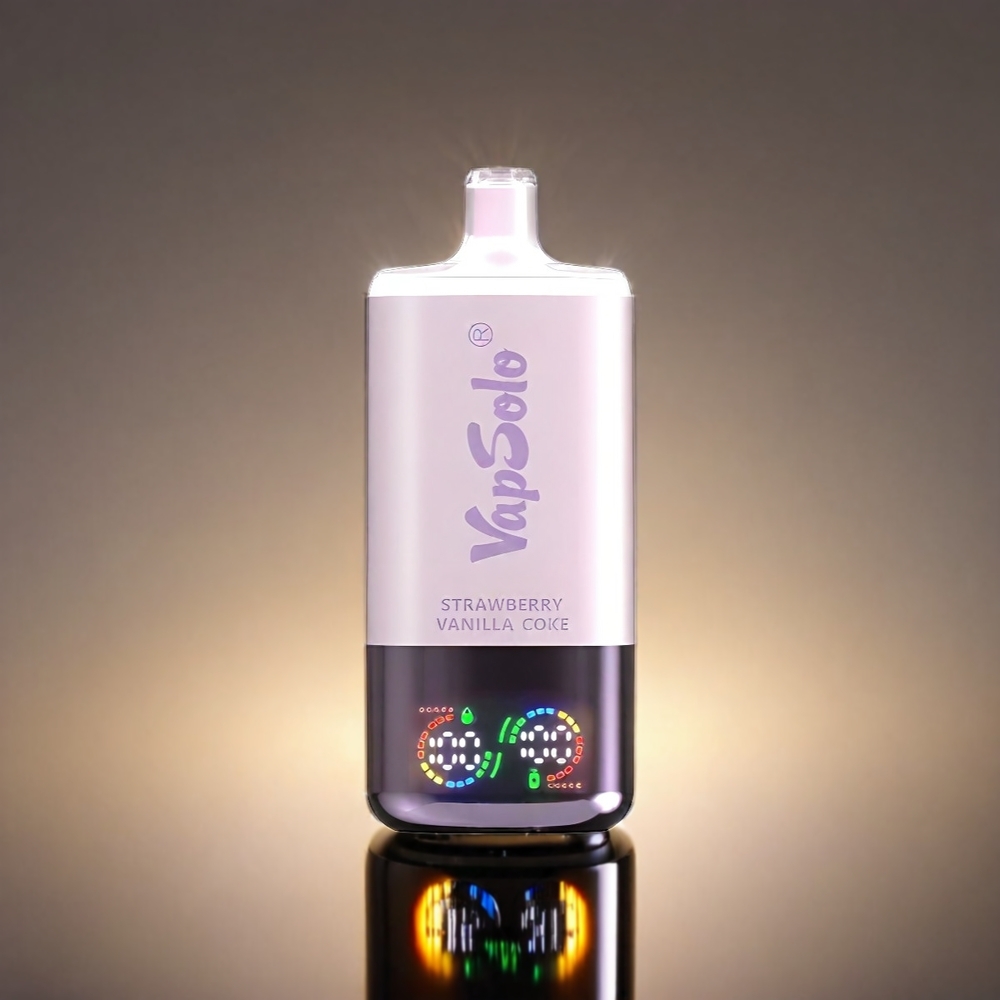 VapSolo Tripe 30000 Puffs 40ml 3タンク Type-C いちごバニラコーク ジャパン まとめ買い