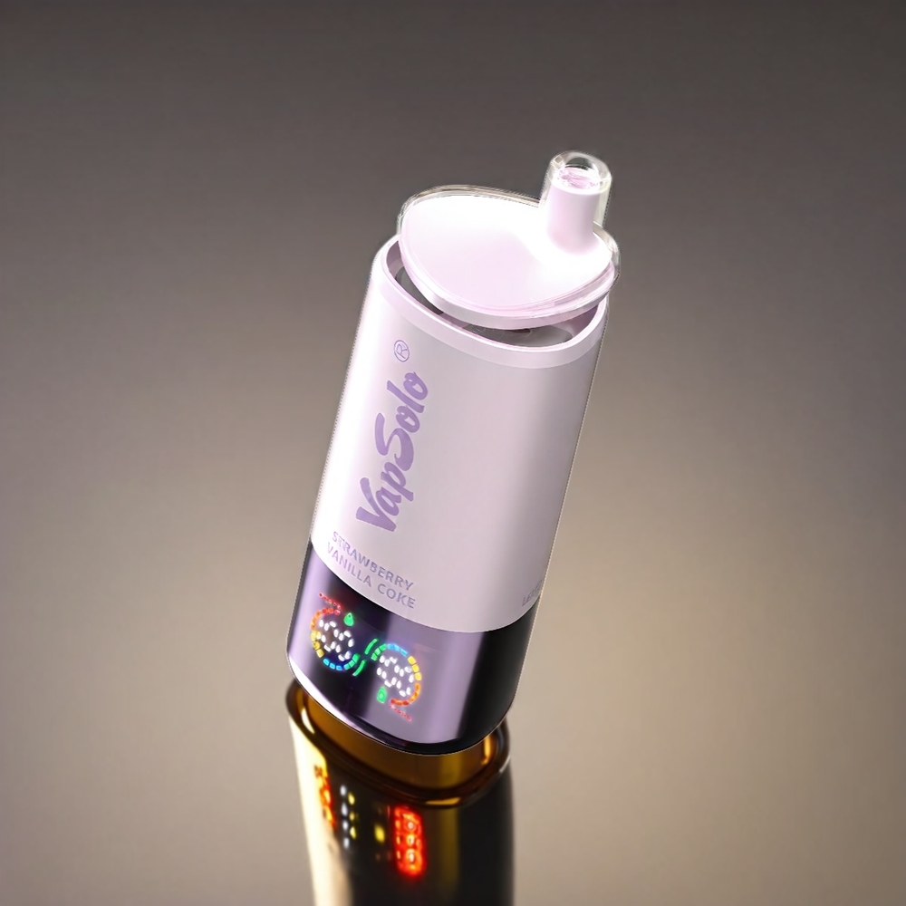 VapSolo Tripe 30000 Puffs 40ml 3タンク Type-C いちごバニラコーク ジャパン まとめ買い