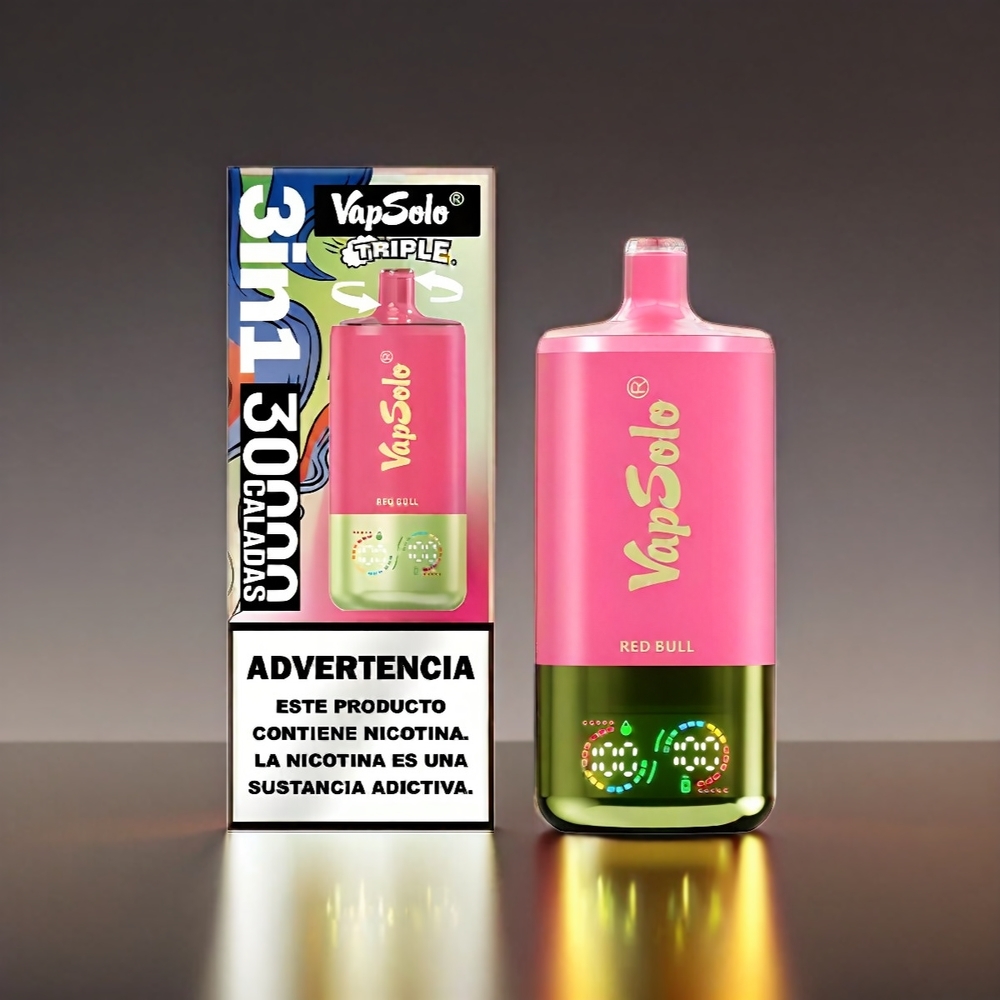 VapSolo Tripe 40ml 3タンク Type-C レッドブル ジャパン まとめ買い