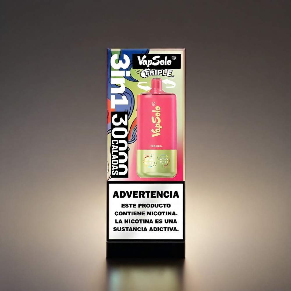 VapSolo Tripe 40ml 3タンク Type-C レッドブル ジャパン まとめ買い