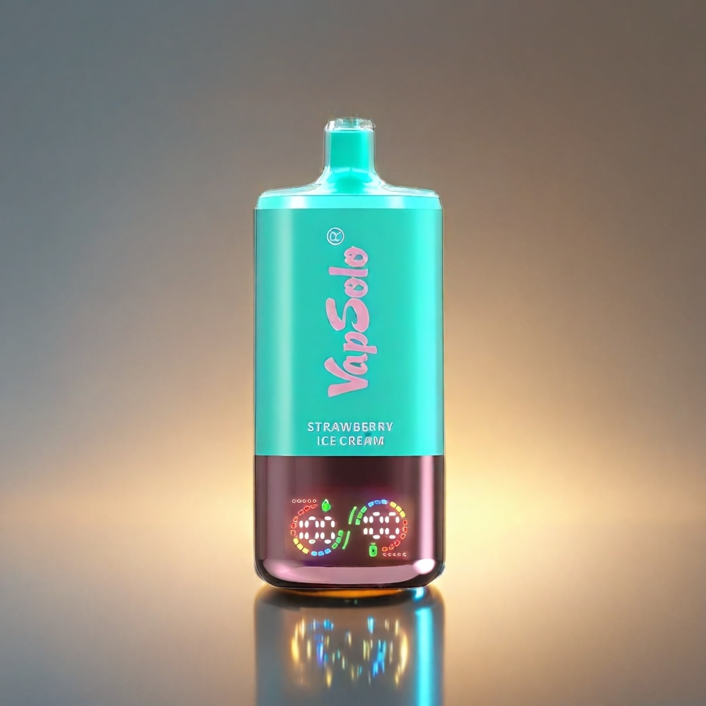 VapSolo Tripe 40ml 3タンク Type-C ストロベリーアイスクリーム ジャパン まとめ買い