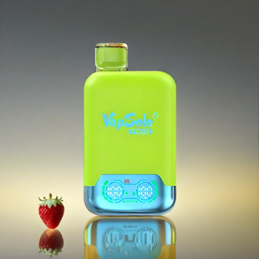 Vapsolo Twins 20000 Puffs 40ml 2OilTank TypeC ストロベリーキウイ＆ストロベリーラズベリー チェリーアイス ジャパン まとめ買い