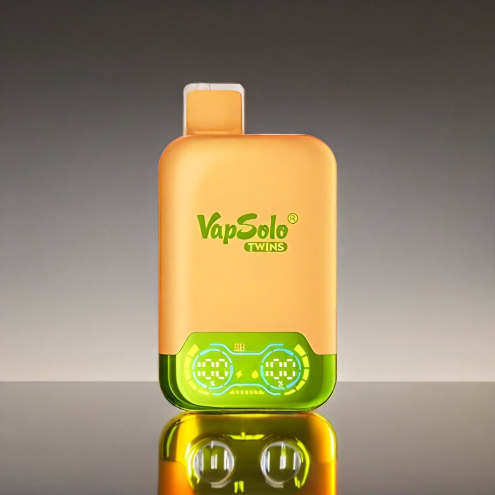 Vapsolo Twins 20000 Puffs 40ml 2タンク Type-C オレンジマンゴーウォーターメロン＆レッドブル ジャパン まとめ買い