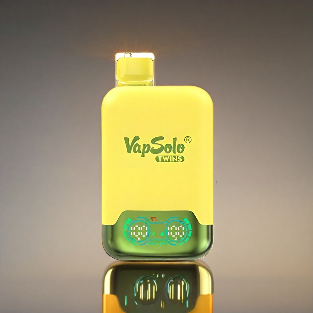 Vapsolo Twins 20000 Puffs 40ml 2タンク Type-C パイナップルココナッツ＆ストロベリーバナナ ジャパン まとめ買い