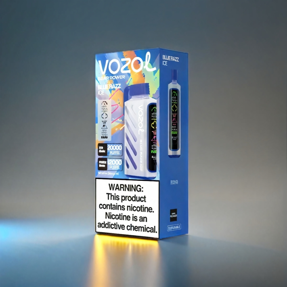 VOZOL Gear Power 20000 Puffs S.i.L.C. Tech Dual Mesh Coil ジャパン まとめ買い