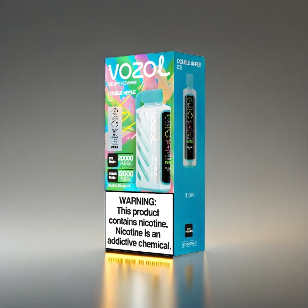 VOZOL Gear Power S.i.L.C. Tech 20mL 5% デュアルアップルアイス ジャパン まとめ買い