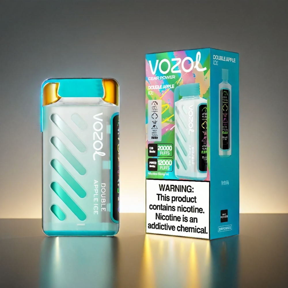 VOZOL Gear Power S.i.L.C. Tech 20mL 5% デュアルアップルアイス ジャパン まとめ買い