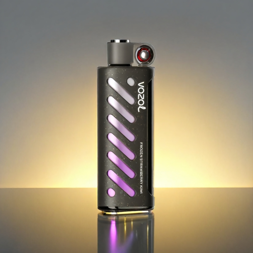 VOZOL Gear Shisha S.i.L.C Tech 1000mAh 25000 Puffs フローズンストロベリーキウイ ジャパン まとめ買い
