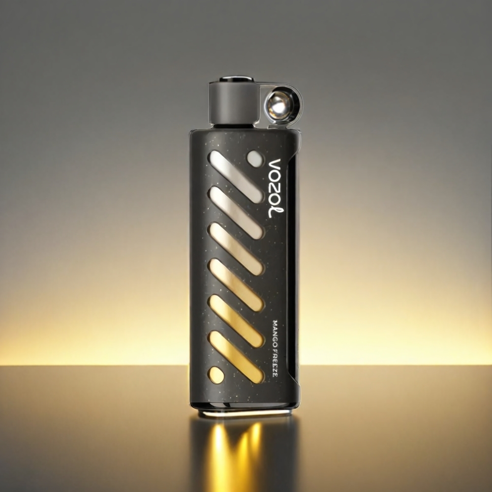 VOZOL Gear Shisha デュアルメッシュ S.i.L.C Tech マンゴーフリーズ 25000 Puffs ジャパン まとめ買い