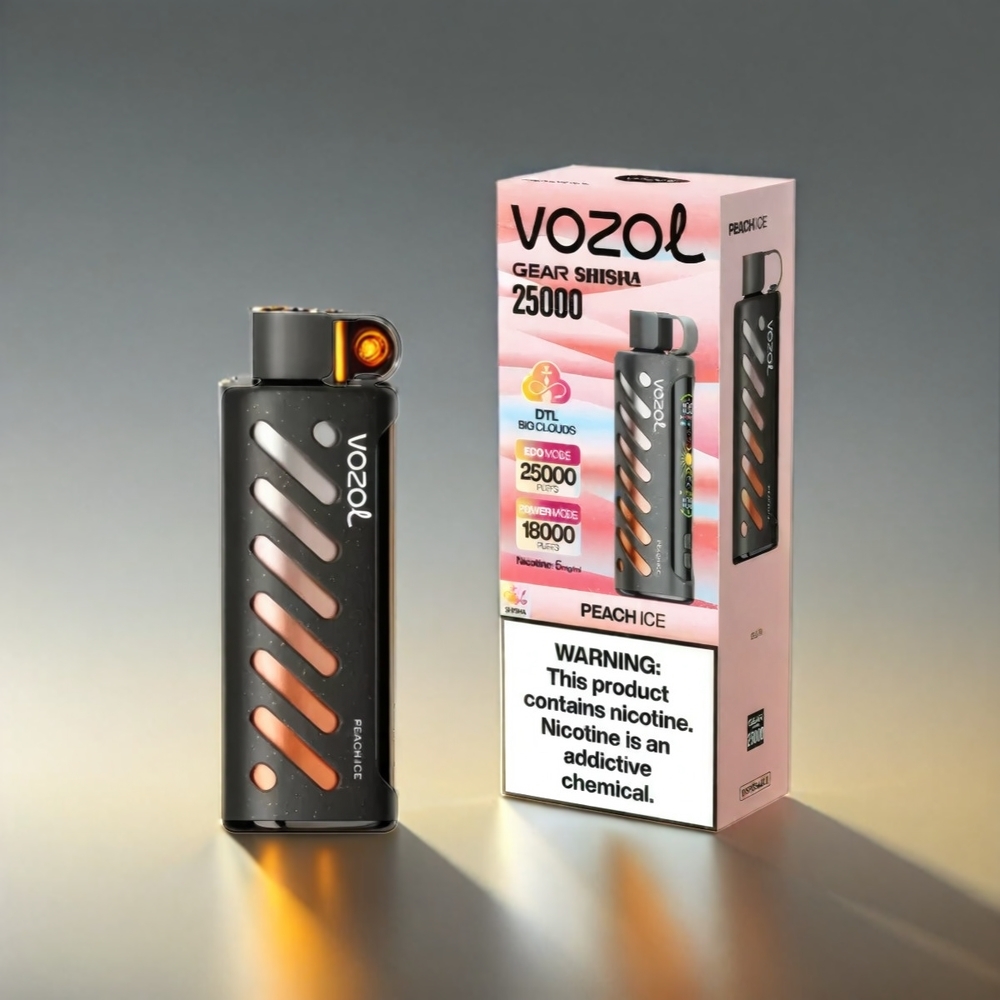 VOZOL Gear Shisha S.i.L.C Tech 25000 Puffs ジャパン まとめ買い