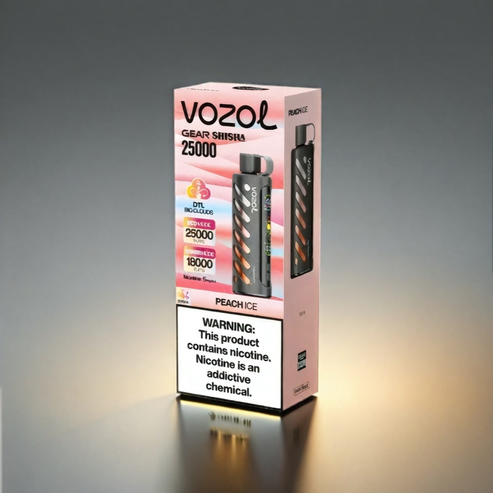 VOZOL Gear Shisha S.i.L.C Tech 25000 Puffs ジャパン まとめ買い