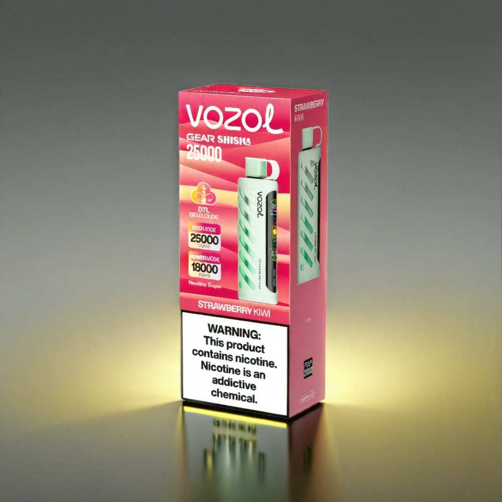 VOZOL Gear Shisha S.i.L.C Tech 25000 Puffs ジャパン まとめ買い