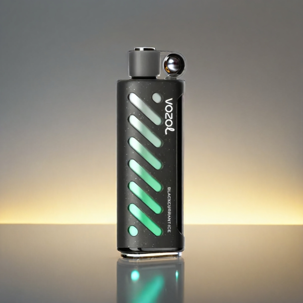 VOZOL Gear Shisha S.i.L.C Tech デュアルメッシュ 25000 Puffs ブラックカラントアイス ジャパン まとめ買い