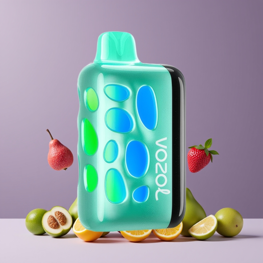 VOZOL RAVE 40000 クールミント ジャパン まとめ買い 270度ビビッドグロー ビート同期パーティーモード 20/50mg